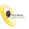 H&E Moving Company logo