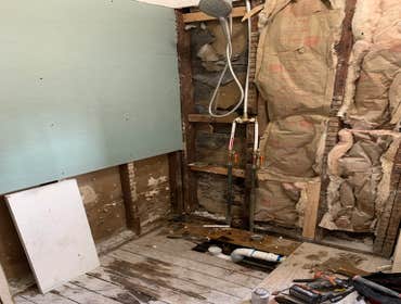 Interior renovation of Living room, Kitchen and Bathroom