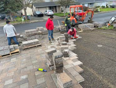 Photos by Leons Landscape Maintenance #15 Paver driveway