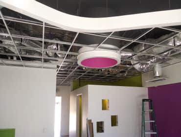 Recent commercial ceiling projects