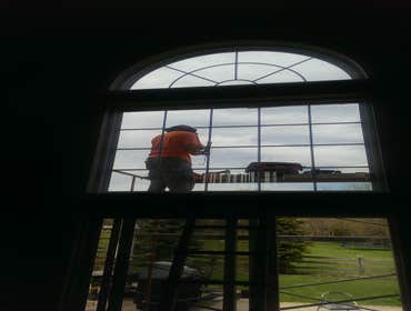 Picture window/ half round