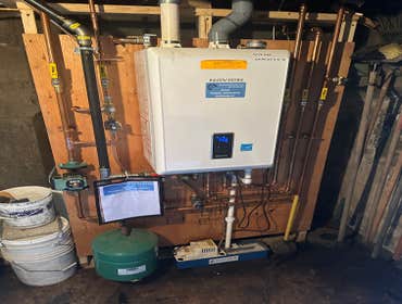 Navien Combi boiler service. #Navien #tanklesswaterheater #boiler #hvactechnician #hvactechnician #plumbing. All Star Plumbing, Heating and Air Conditi