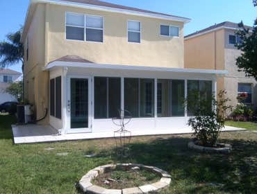 Brandon, FL Sunroom This is a beautiful, Sun Room we built for a client in Brandon, Florida. We custom designed the room to fit the home owners needs, 