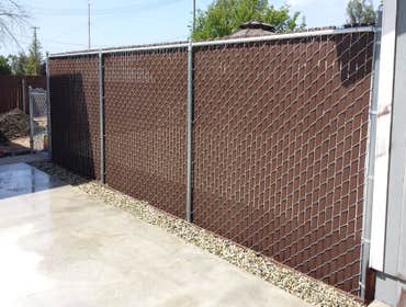 Brown Privacy Fencing