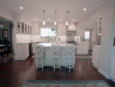 Photos by Lio James Construction Inc #6 Beautiful Project in Palos Verdes Estate, due to a massive water damage the home owners had to remodel their ki