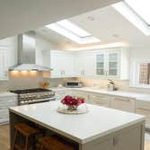 Bright White House