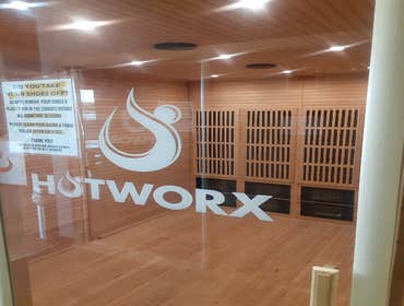Hot Worx Tenant Improvement
- Removal of walls and adding walls to accommodate new saunas and gym equipment
- Relocation of plumbing and addition of p
