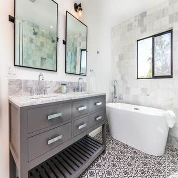 Spanish Modern Bathroom Remodel