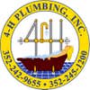4h Plumbing Inc logo