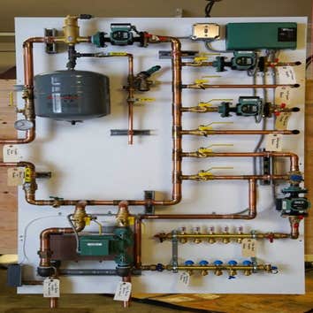 Boiler Panel for Coffee Shop in Cantwell, Alaska