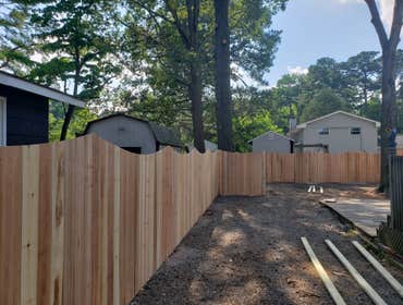 Photos by Everett's Construction Inc #1 A sun rise design with cedar materials