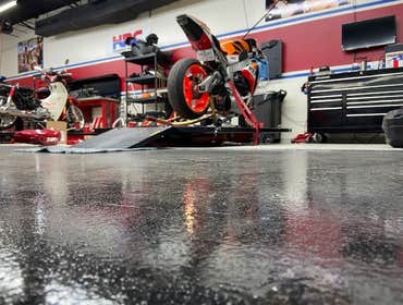 Photos by Arvid&co LLC #1 Black Epoxy & Polyurethane Commercial Floor with Non-Skid