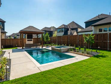 Spruce Hills by Elegance Outdoor Living Service Provided: Landscape Design
Our team came in and installed a very clean and elegant landscape to compl