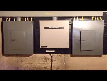 Service with auto gen switch