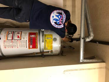 Kitchen drain line reroute in Oak Park