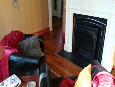 Refinished 130-year-old fur floor, San Francisco Victorian