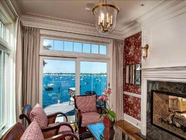 Stamford, CT Beach House 7000 square foot house in the Shippan section of Stamford. Home sits right on Long Island Sound