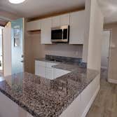 Rosy Counter and Cabinet