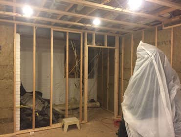 HUGE Butler PA basement Reno. HUGE Butler PA basement renovation. Exercise room; family room; large bathroom with 2 person walk in shower!