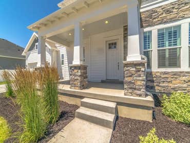 Photos by Stamped Concrete Denver LLC #1 Stamped concrete, often called textured or imprinted concrete, replicates the look of many different stones su