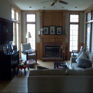 Living room "before"