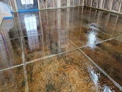 Photos by One Awesome Concrete Polishing and Staining #1