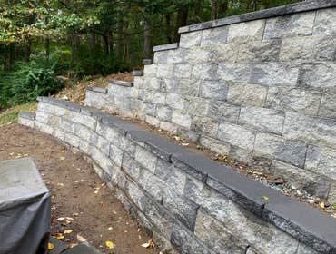 Install new Retaining wall project in Sparta Nj