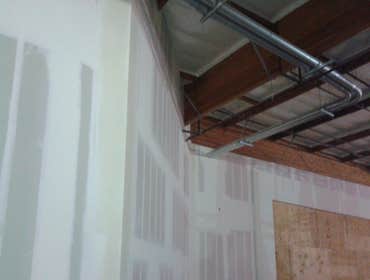 Cerritos, CA OFF BROADWAY SHOES T.I Project, Metal Framing, Drywall, Installed Doors, FRP....