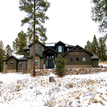 Pine Canyon Residence, Flagstaff AZ (Homesite 57) 5,025 Square Foot single family residence
6 Bedroom, 4.5 bath, 4 car garage
