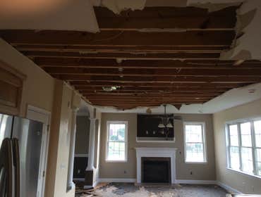 Ceiling damage