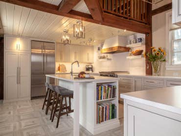 Barnumville Barndominium Kitchen & Entryway