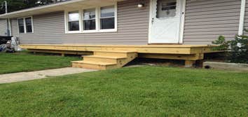 Basic front deck