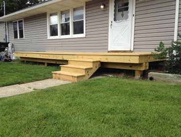 Basic front deck