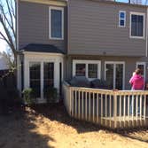Screen porch Before