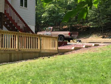 Deck 3 - 6x6 retaining wall