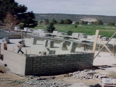 60'x80' Block building.