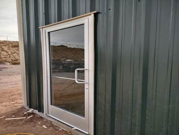 Photos by Cutter's Edge LLC #1 Metal building and office space.