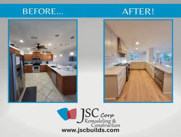 Before and After photos of our Work