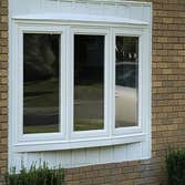 Photos by Professional Window Installers #1 Large bow and 8 windows. Fiberglass Andersen’s for this project