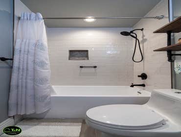 x2 Bathrooms remodeling @ Cypress Complete remodel x2 bathrooms