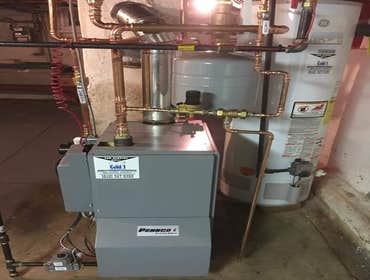 installed new boiler for restaurant Sabrina cafe