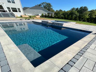 Pool Addition! Pool and surround!