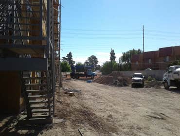Macallister Apartments Scottsdale 26 new construction apartments 1 and 2 bedroom, with rooftop units on second floor and split system heat pumps for th