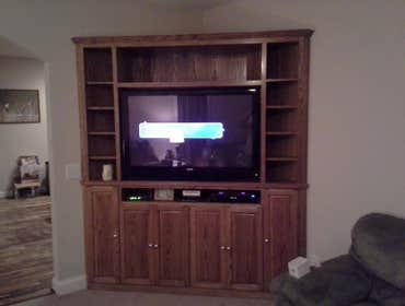 Corner Entertainment Center