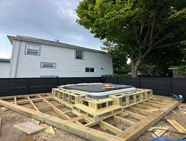 Photos by Peters Deck Builder #1 Premium IPE Deck Construction – Completed in 30 Days
This project featured the construction of a custom-built deck us