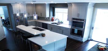 Island Range and Double Oven