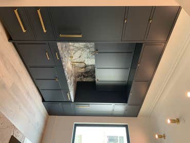 Photos by Silver Arrows Remodel & Restoration Inc #2 Remodel of entire historical building and Excavation of basement for 10” ceilings