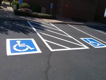 Photos from J & B Striping LLC Various Projects