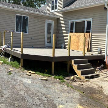 Photos by Bigelow Construction LLC #1 We did a little of everything. Framed it, dried it in, sided it, installed doors and windows, drywalled, painted,
