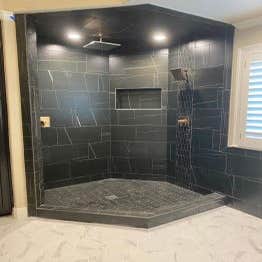 B & W Designer Tile